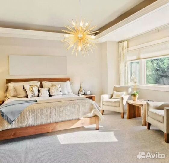 Потолочная подвесная люстра новая