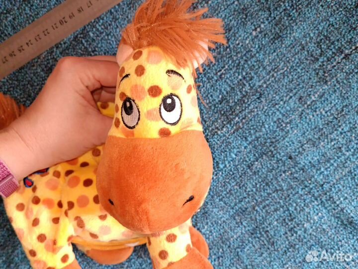 Новая мягкая игрушка Жираф с полостью для подарка