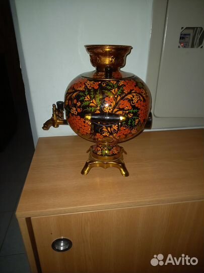 Самовар электрический расписной