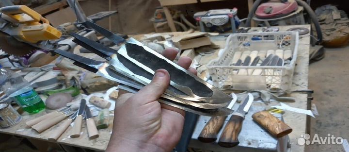 Ножи охотничьи якутские из х12мф