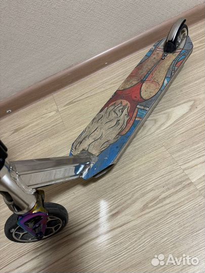 Трюковой самокат oxelo mf 3 6