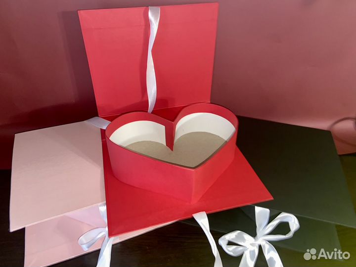 Коробка подарочная сердце