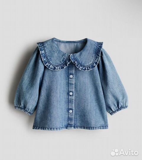 Костюм джинсовый для девочки hm 86 92