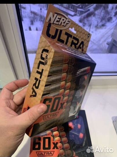 Nerf Ultra стрелы (пули) 60 штук