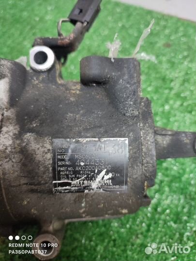 Компрессор кондиционера Mitsubishi Lancer 10 4A91
