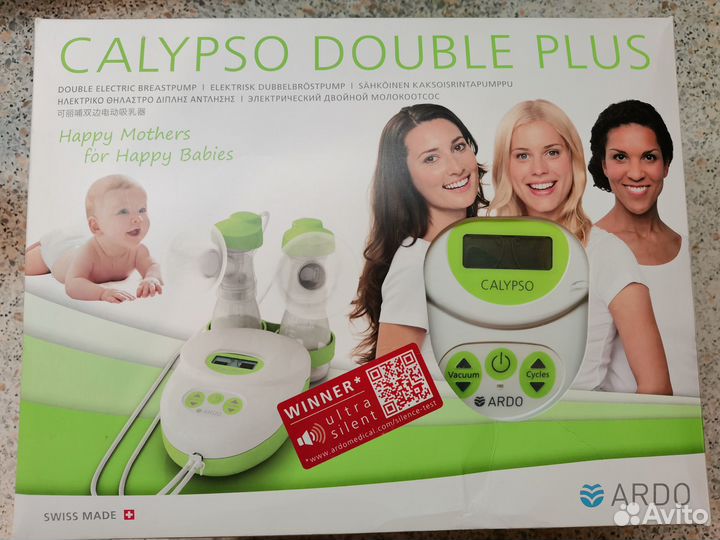 Молокоотсос ardo Calypso Double Plus (на 2 груди)