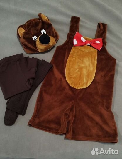 Костюм медведя 4 года 104 см