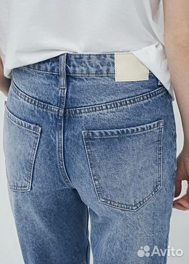 Джинсы женские укороченные