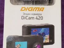 Экшн камера Digma DiCam 420