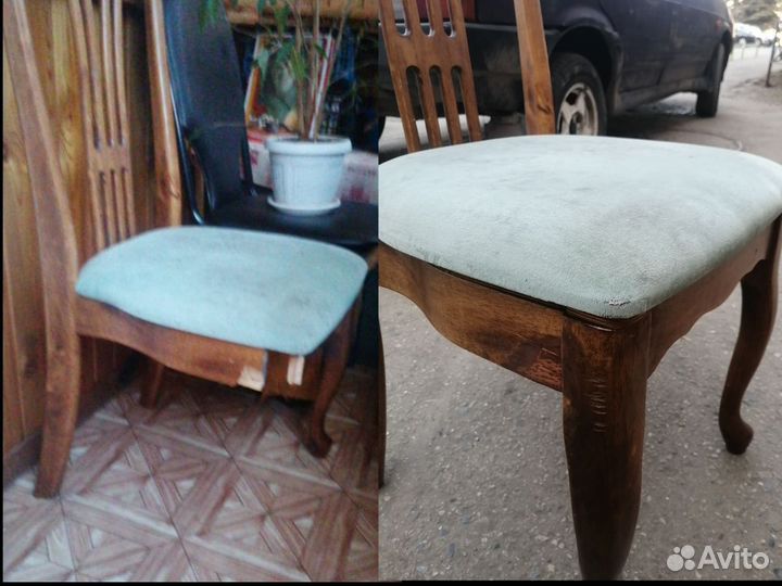 Ремонт, перетяжка, реставрация стульев