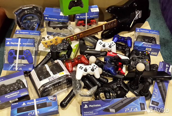 Аксессуары для PS3,PS4,PS5, Xbox, Nintendo