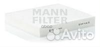 Фильтр салона CU2141 mann-filter