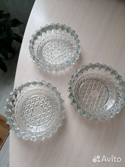 Салатник хрустальный