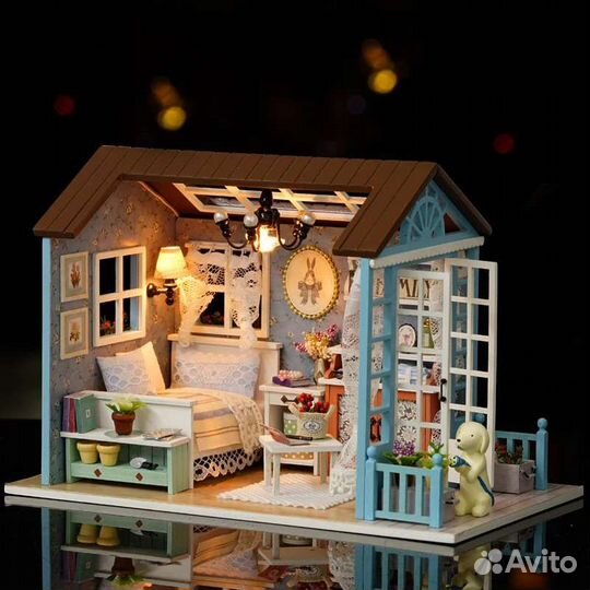 Домик, миниатюры, кукольный, красивый интерьер