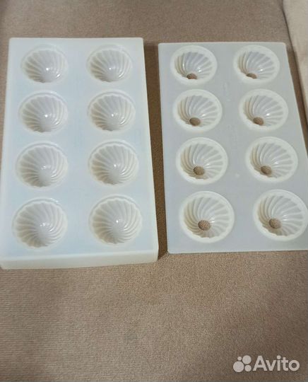 Форма 2 вида силиконовая двойная сфера, Pavoni