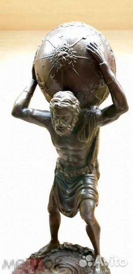 Атлант. Боги. Бронза. Статуэтка