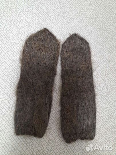 Варежки носочки пуховые лечебные