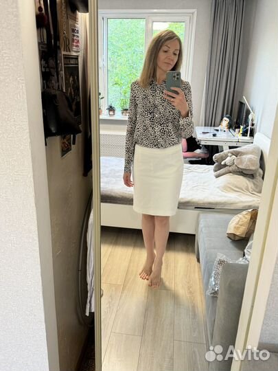 Charuel юбка белая 42-44