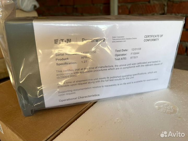 Телекомуникационные блоки питания eaton APR48