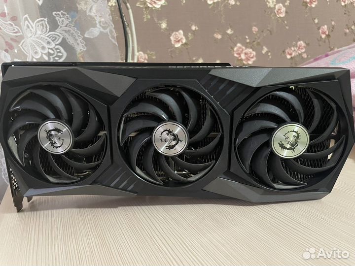 Видеокарта rtx 3070 gaming x trio