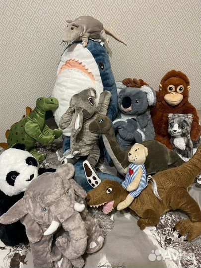 Мягкие игрушки оригинал из IKEA-13 моделей