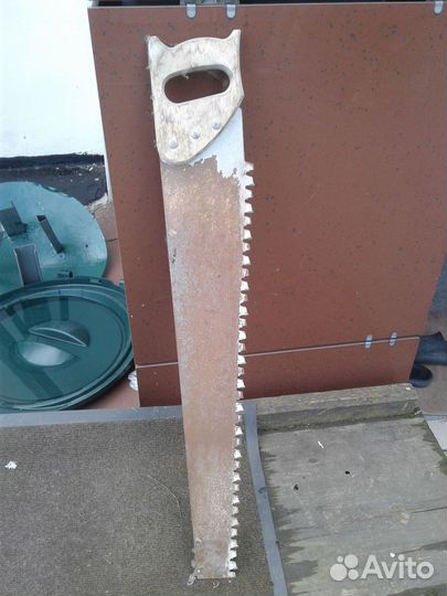 Ножовка по пористому камню раритет СССР