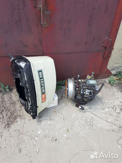 Лодочный мотор ветерок 8