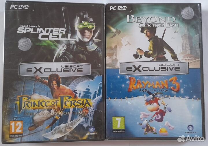 Игровые диски Ubisoft Exclusive Эксклюзив новые