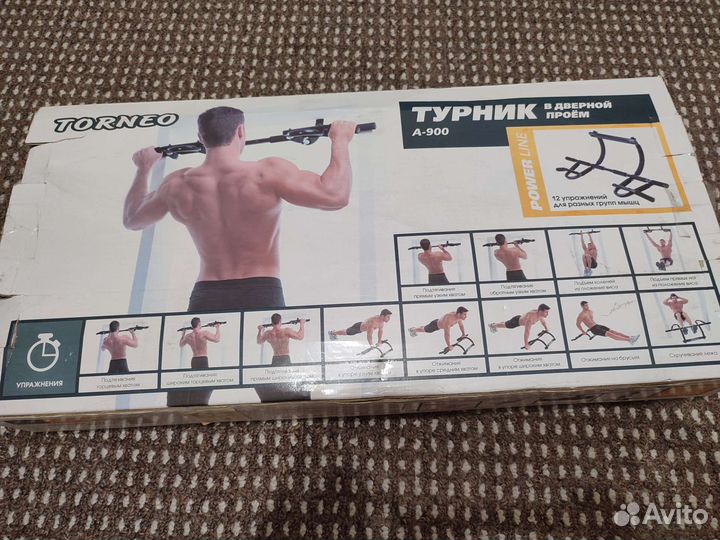 Турник в дверной проем Torneo