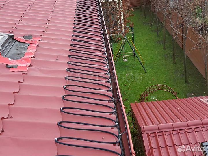 Обогрев кровли, крыш, ступеней, площадок