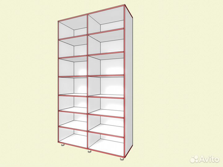 Торговые стеллажи из лдсп