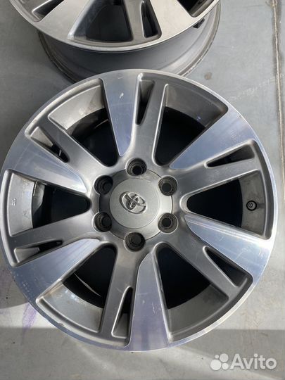 Литые диски r18 на toyota land cruiser prado