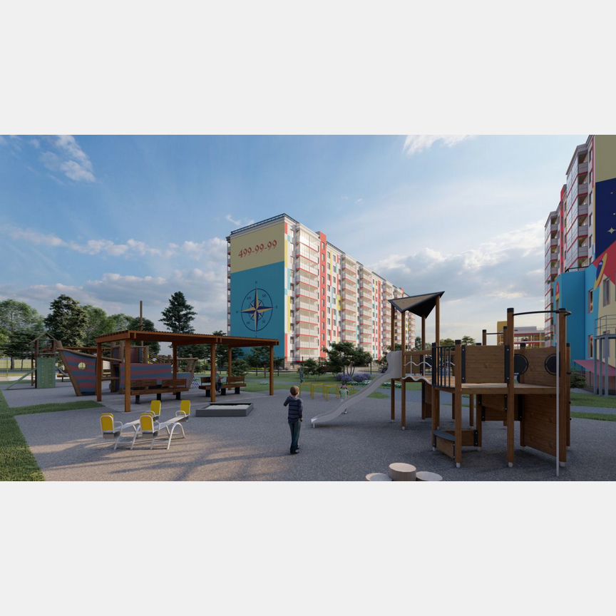 1-к. квартира, 42,3 м², 9/10 эт.