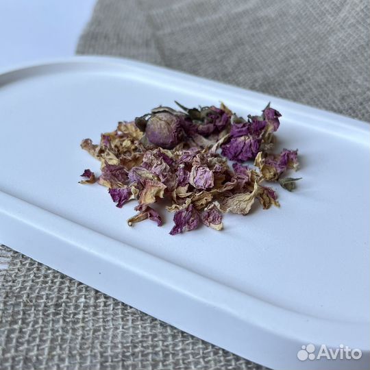 Чайная роза сушеная (цветы, лепестки) 15 гр