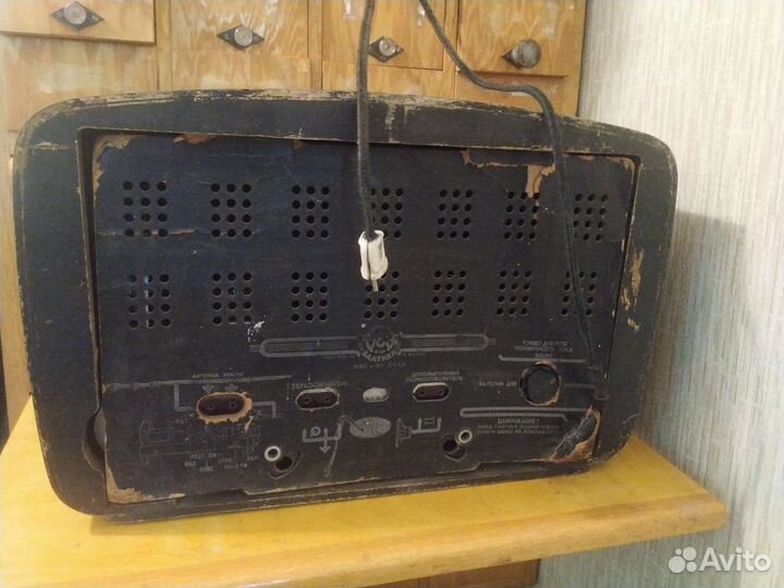 Ламповый радиоприемник vef 