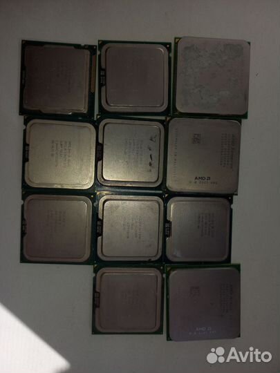 Процессоры на 775 сокет и AM2