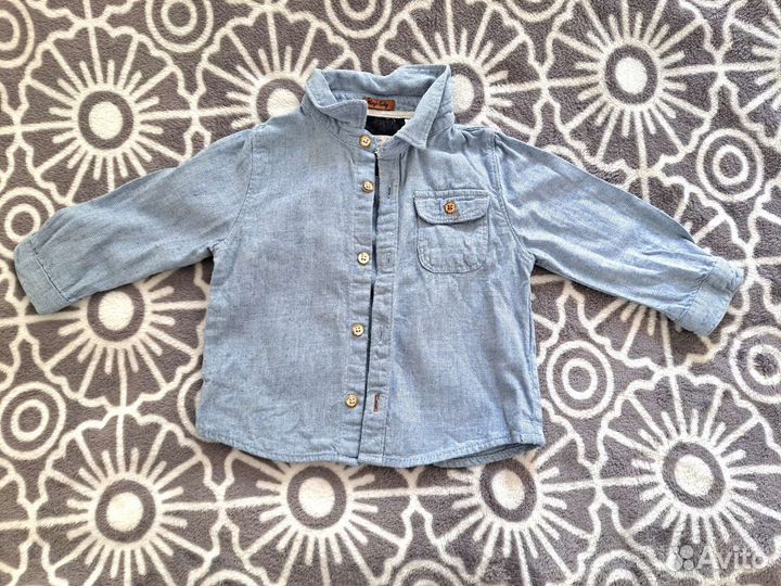 Рубашка на мальчика 62 см