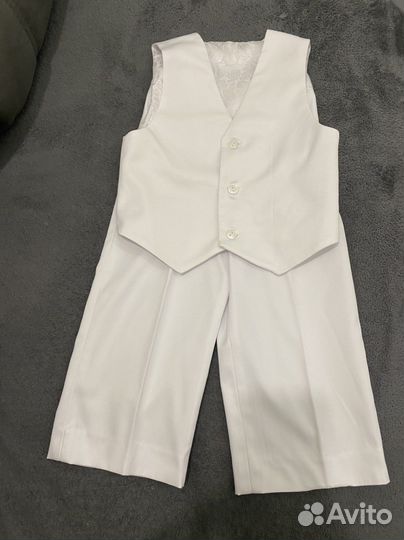 Костюм детский жилетка и брюки 86-92 размер