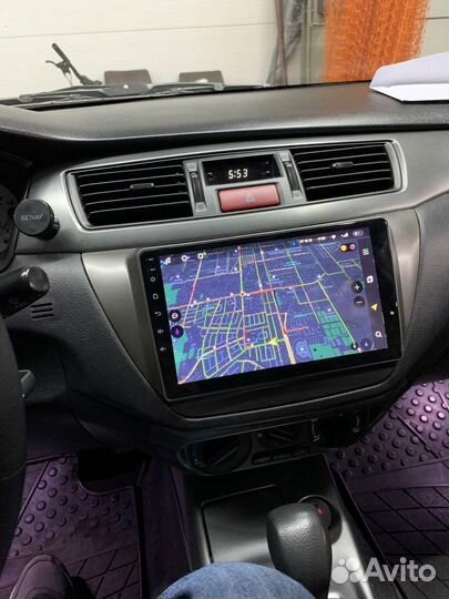 Магнитола Mitsubishi Lancer 9 с камерой