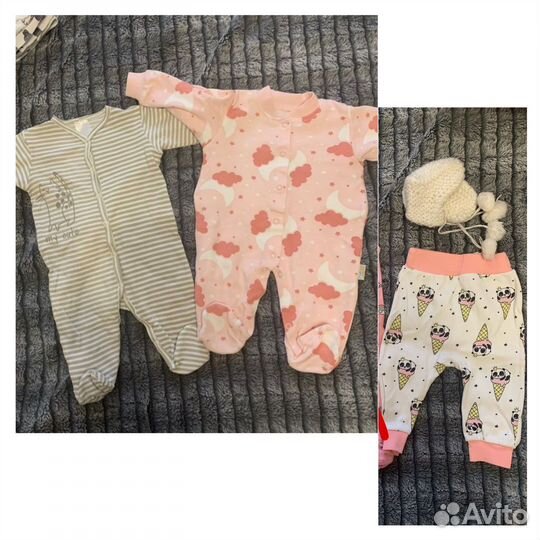 Одежда на девочку 56-68р