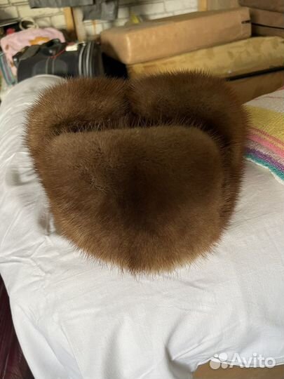 Норковая шапка мужская размер 56