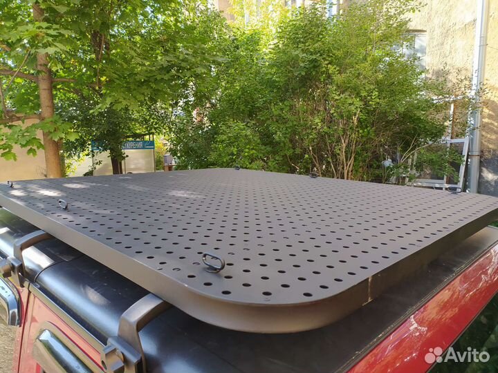 Алюминиевый багажник на Jeep Wrangler