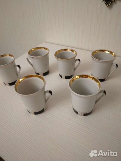 Чашки для кофе 6шт