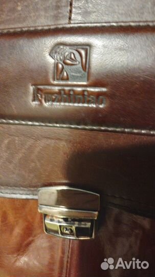 Несессер из кожи буйвола 22 16 10 см