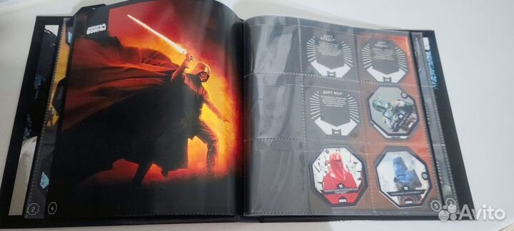 Альбом Звёздные войны с фишками