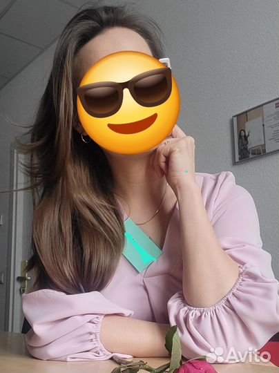 Розовая блузка 44 46