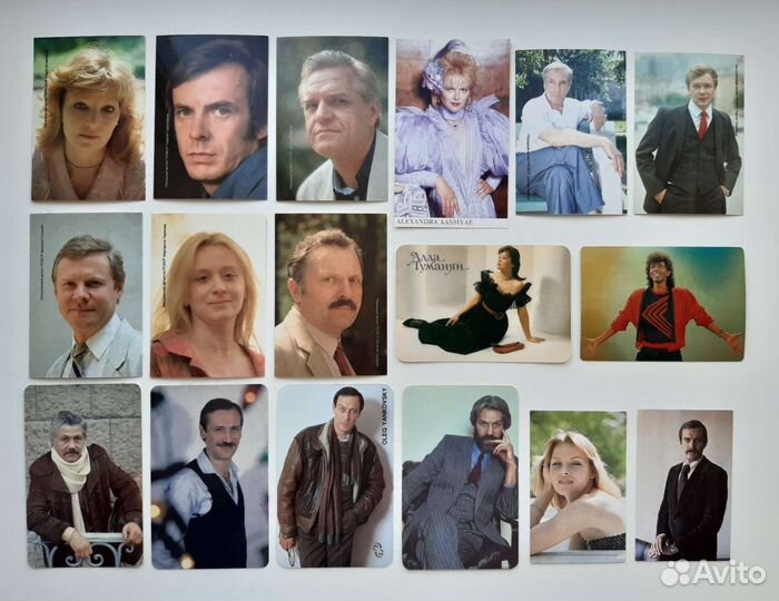 Календарики Актеры советского кино