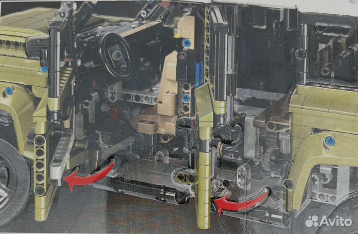 Конструктор mould king Land Rover