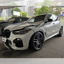 BMW X5 3.0 AT, 2019, битый, 217 000 км, с пробегом, цена 3 870 000 руб.