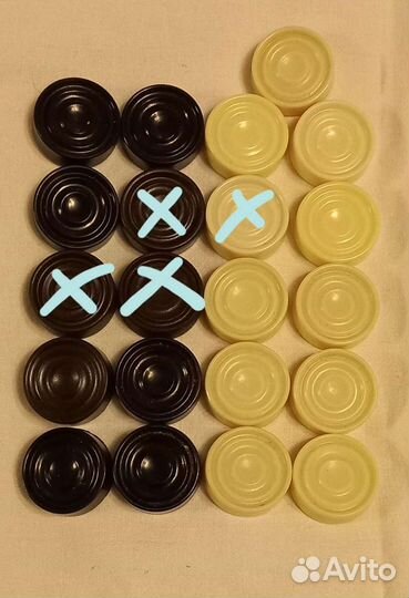 Шашки СССР поштучно